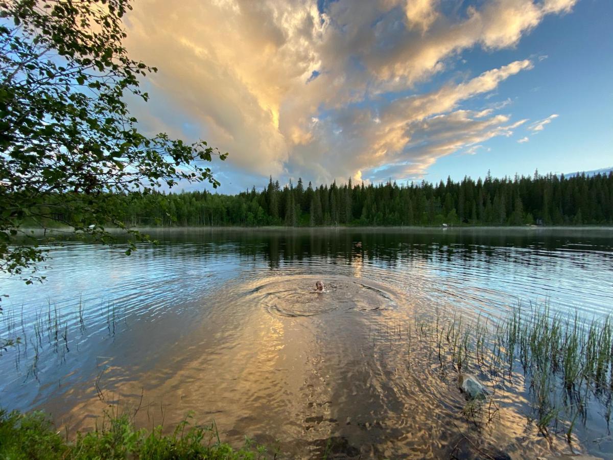 Porontima Lake House In Pure Rukatunturi Nature Kültér fotó