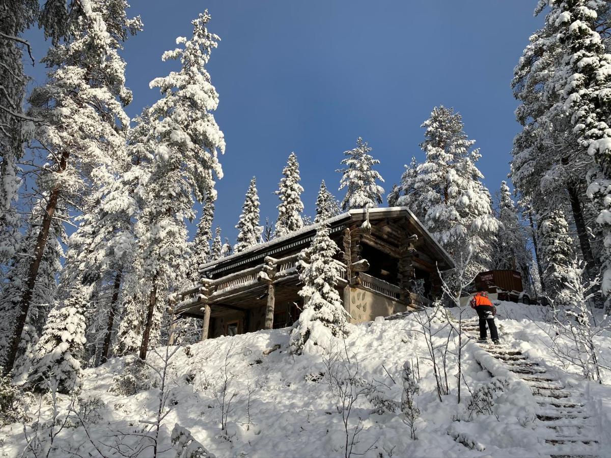 Porontima Lake House In Pure Rukatunturi Nature Kültér fotó